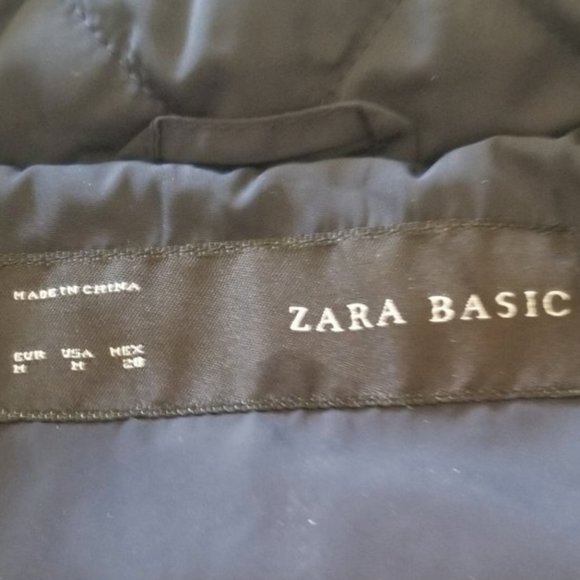 Zara quilted vest with suede trimmings - M - Picture 5 of 7
